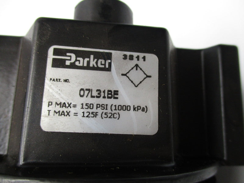 PARKER 07L31BE * NEW NO BOX *