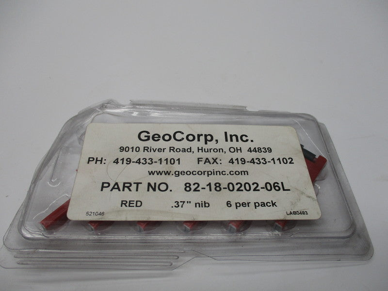 GEOCORP INC. 82-18-0202-06L (PKG OF 6) NSMP