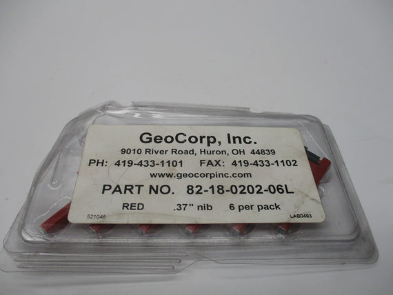 GEOCORP INC. 82-18-0202-06L (PKG OF 6) NSMP