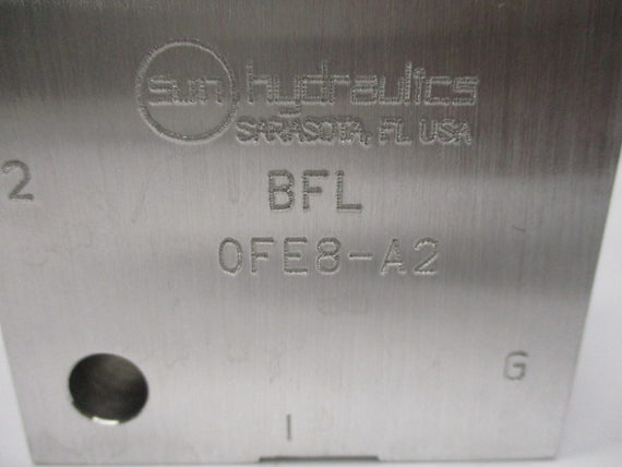 SUN HYDRAULICS BFL 0FE8-A2 NSMP