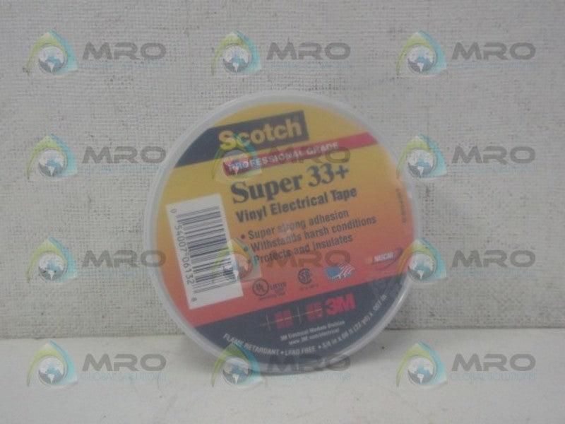 SCOTCH SUPER 33 38-9019-4166-6 ELECTRICAL TAPE *NEW IN ORIGINAL PACKAGE*