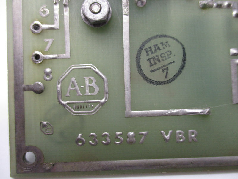 ALLEN BRADLEY 633587 VBR B UNMP