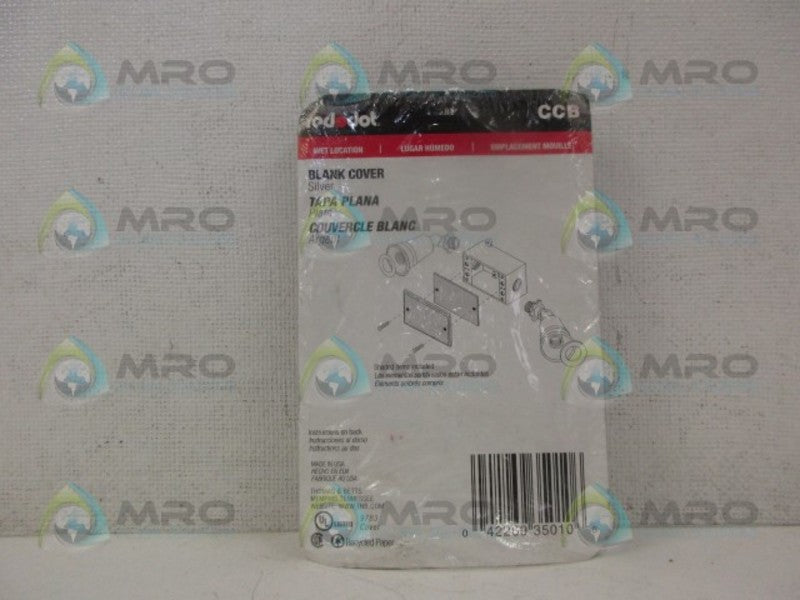 RED DOT CCB BLANK COVER *NEW IN ORIGINAL PACKAGE*