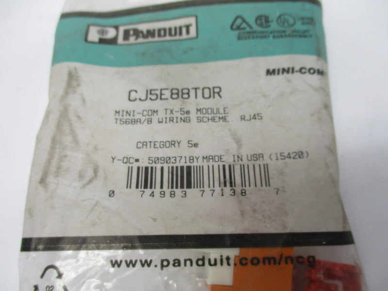 PANDUIT CJ5E88TOR NSMP