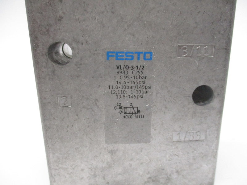 FESTO VL/0-3-1/2 (9983) NSMP