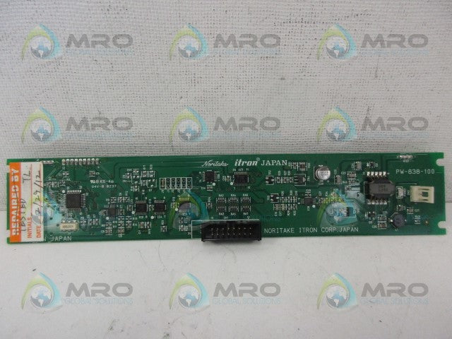 ITRON PW-838-100 PC BOARD (REPAIRED) *NEW NO BOX*