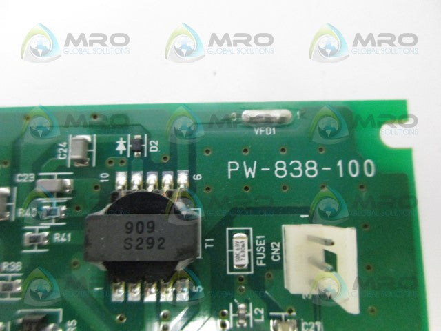 ITRON PW-838-100 PC BOARD (REPAIRED) *NEW NO BOX*