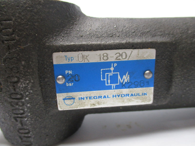 INTEGRAL HYDRAULIK UK18-20/1 NSNP