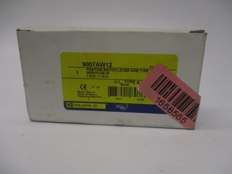 SQUARE D 9007AW12  SER. D NSMP
