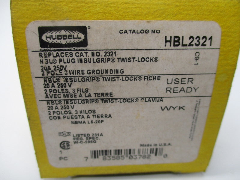 HUBBEL HBL2321 NSMP