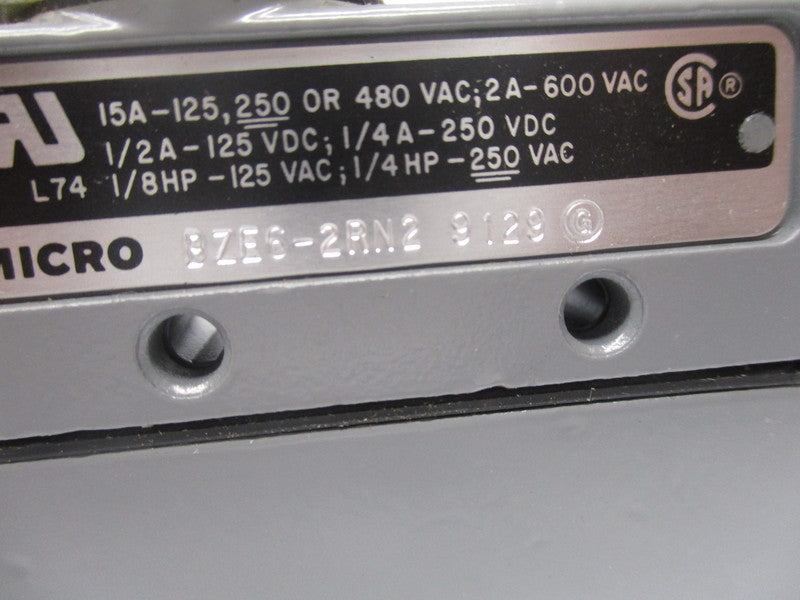 MICROSWITCH BZE6-2RN2 (GREY) NSMP