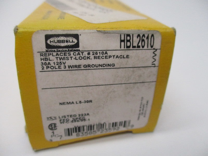 HUBBELL HBL2610 NSMP