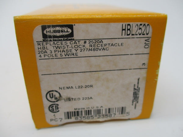 HUBBELL HBL2520 NSNP