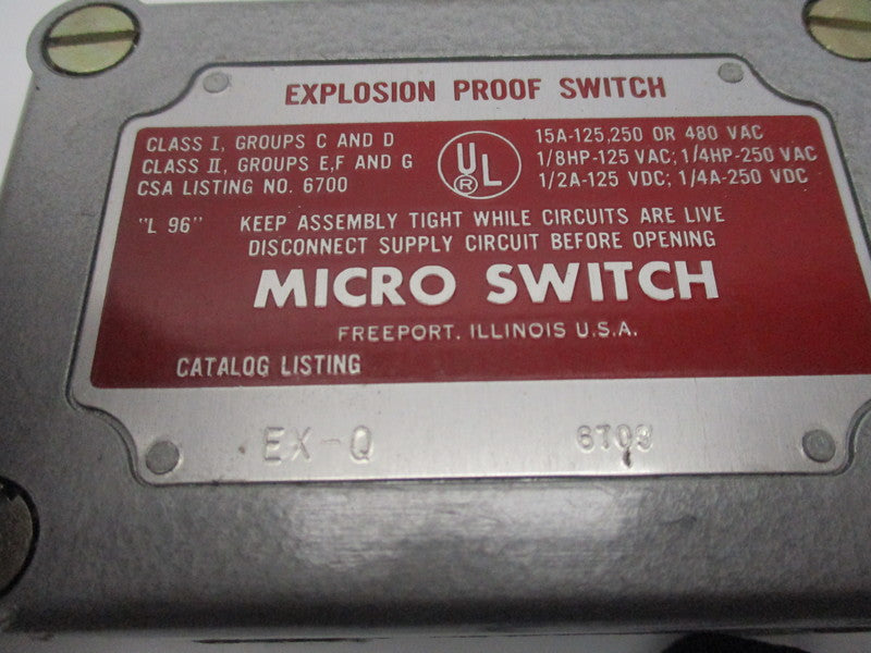 MICRO SWITCH EX-Q NSNP