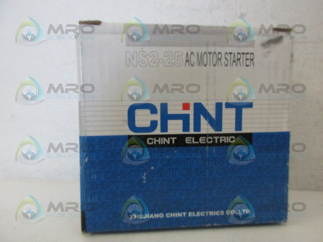 CHIKNT NS2-25 AC MOTOR STARTER *NEW IN BOX*