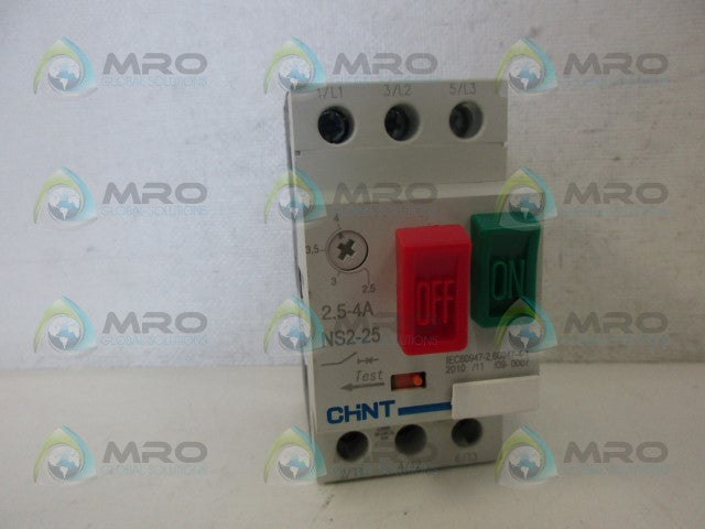 CHIKNT NS2-25 AC MOTOR STARTER *NEW IN BOX*
