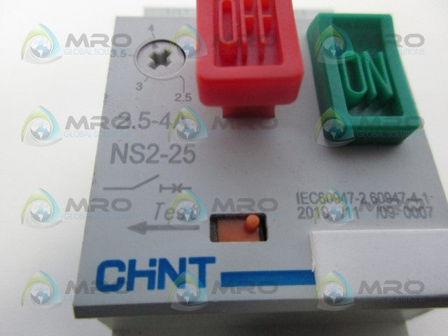 CHIKNT NS2-25 AC MOTOR STARTER *NEW IN BOX*