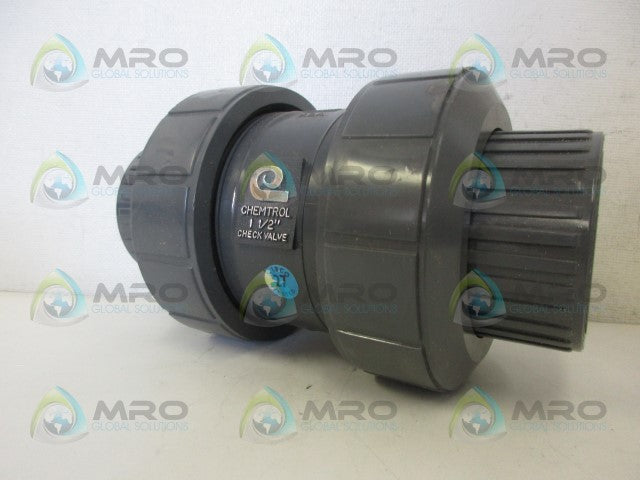 CHEMTROL VALVE 21801011 MODEL B CHECK VALVE *NEW IN BOX*