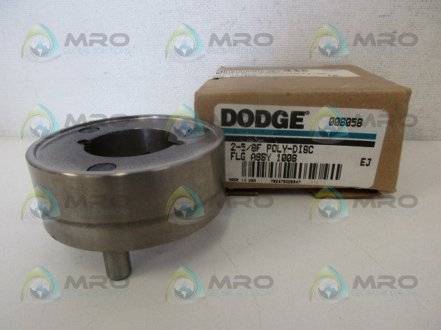 DODGE 008058 POLYDISC FLG ASSY *NEW IN BOX*