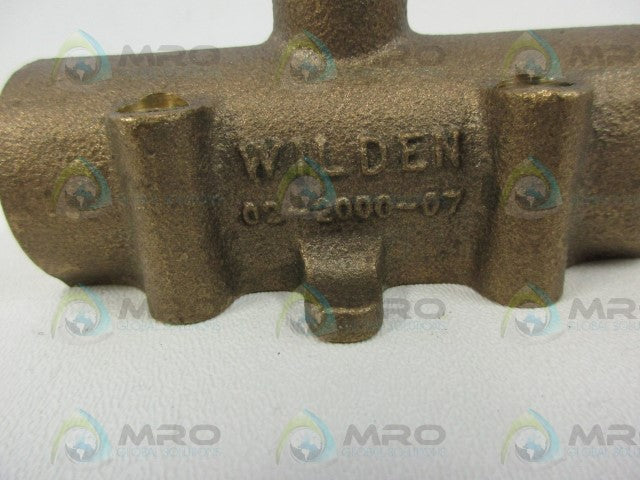 WILDEN 02-2000-07 AIR VALVE *NEW NO BOX*