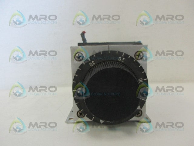 AGASTAT 7012AD TIME DELAY RELAY 5-50 SEC. *USED*