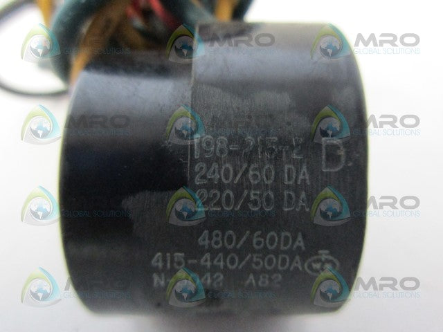 INDUSTRIAL MRO 198-215-2-D COIL *NEW NO BOX*
