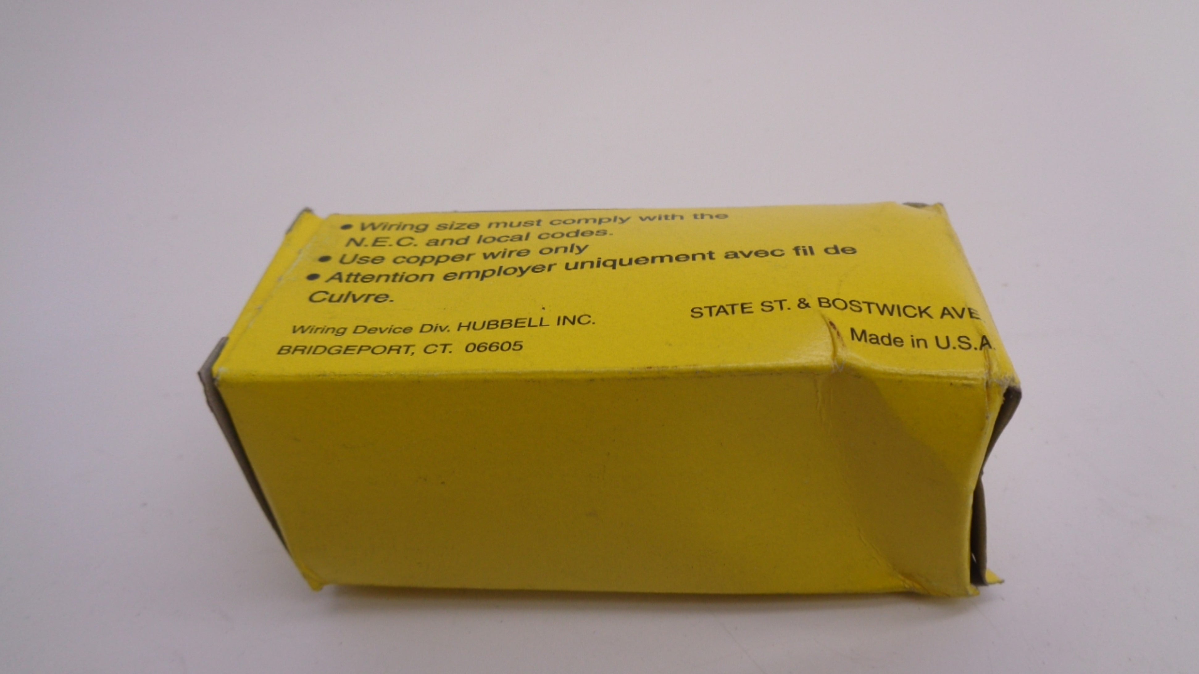 HUBBELL HBL1447 125V 15A NSMP