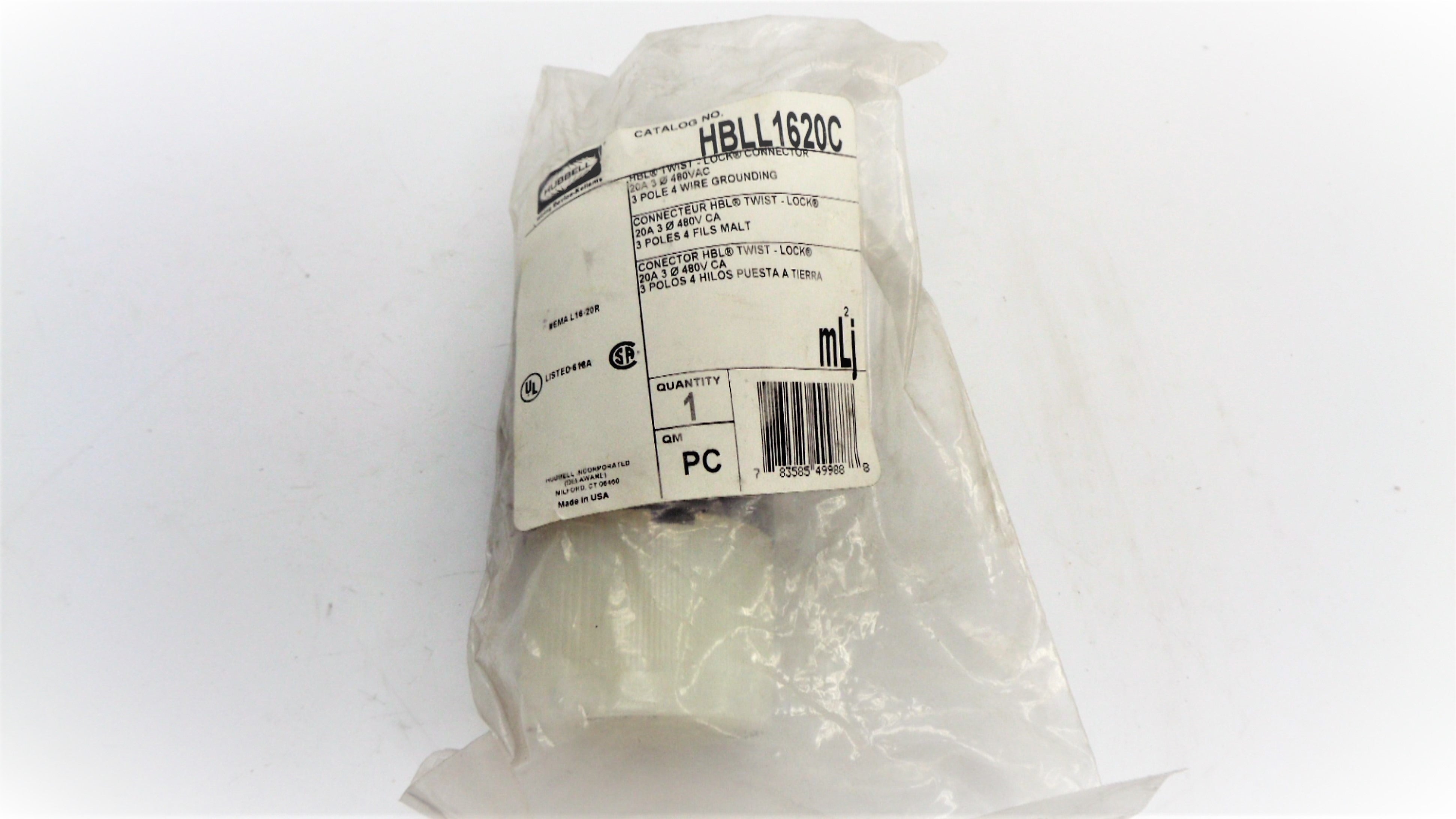 HUBBELL HBLL1620C NSMP
