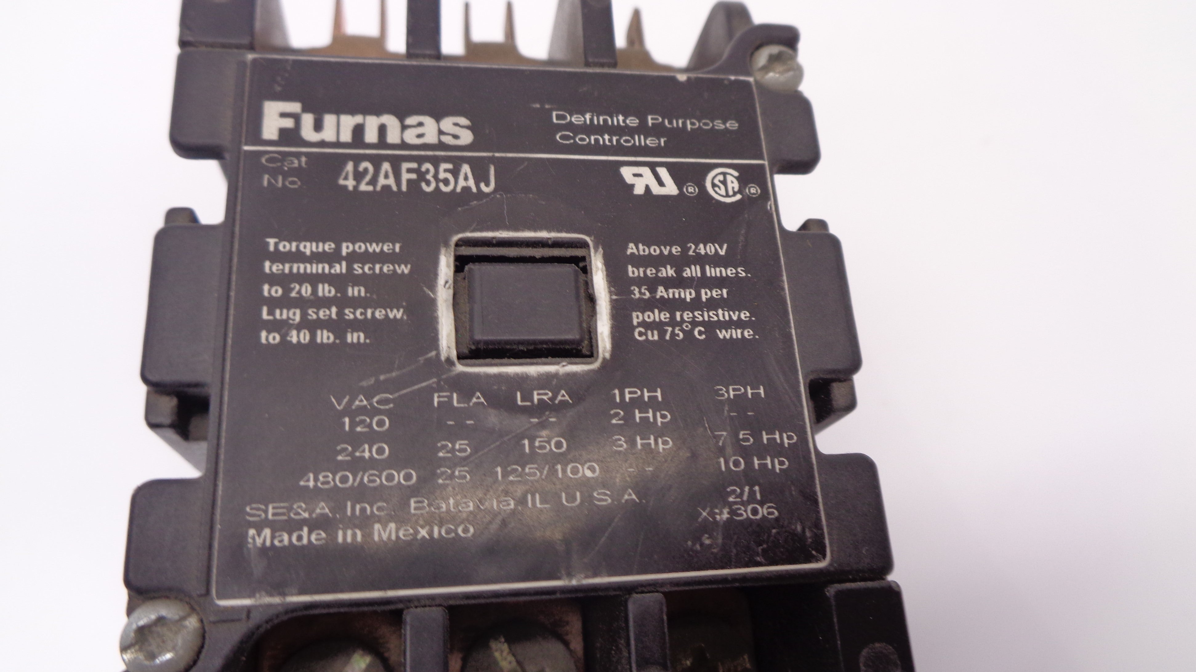 FURNAS 42AF35AJ 120/600V UNMP