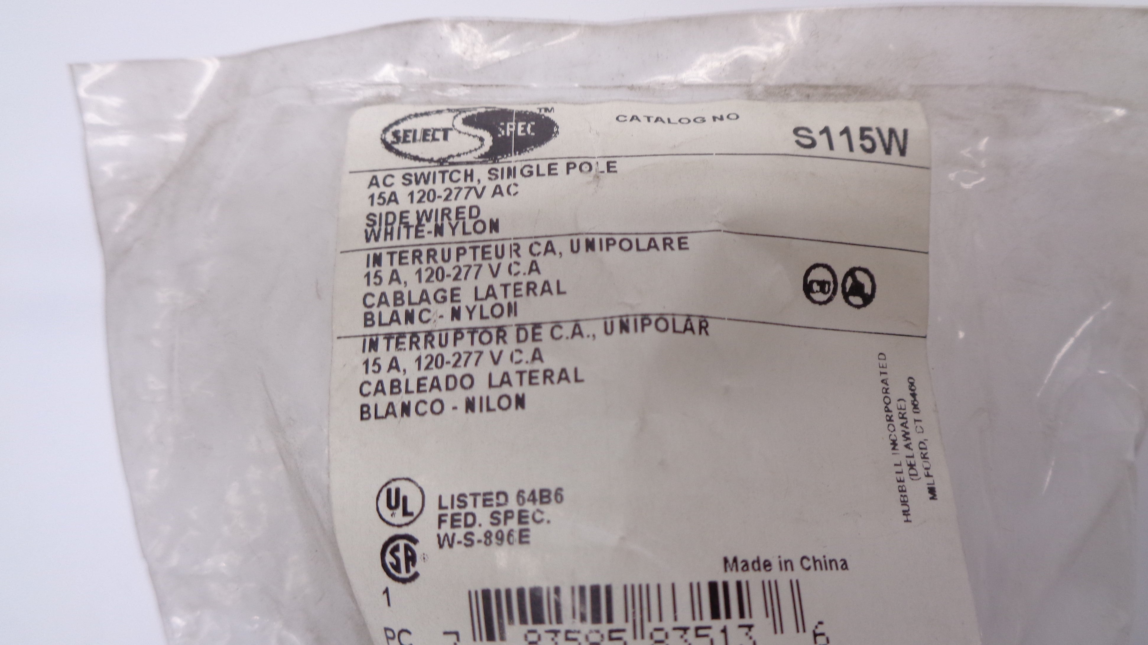 SELECT SPEC S115W NSMP