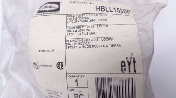 HUBBELL HBLL1530P NSMP