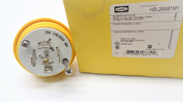 HUBBELL HBL26W81M1 NSMP