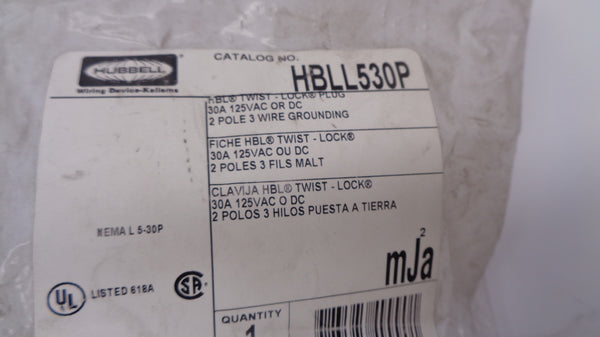HUBBELL HBLL530P NSMP