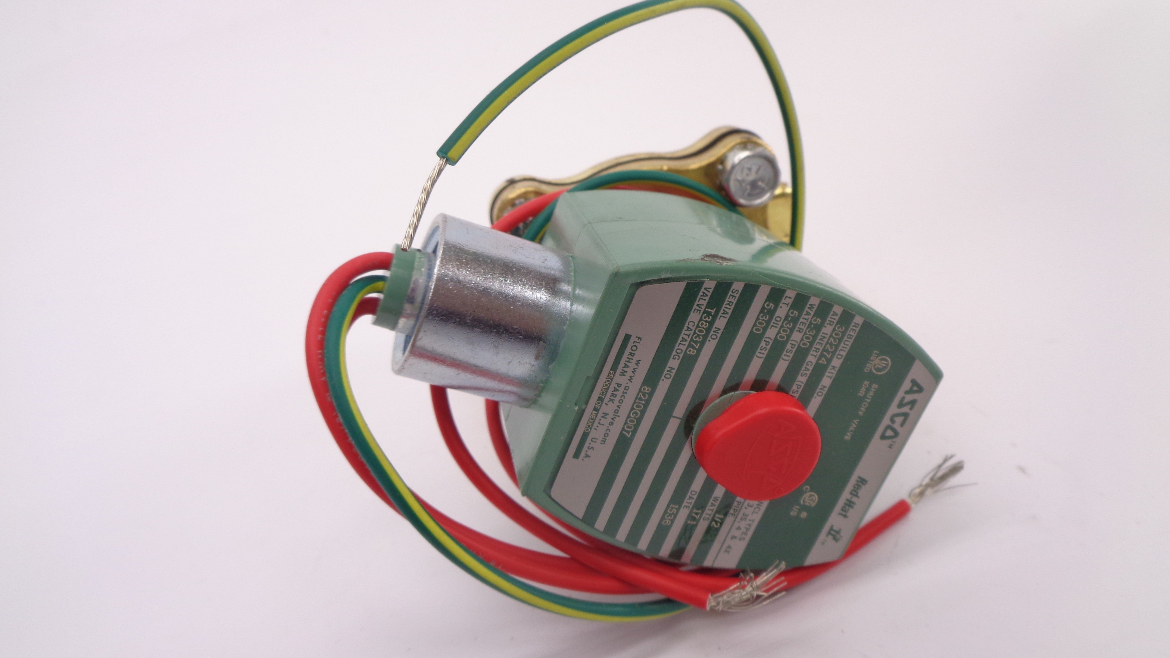 ASCO 8210G007 110V/50HZ-120V/60HZ 5-300PSI NSMP