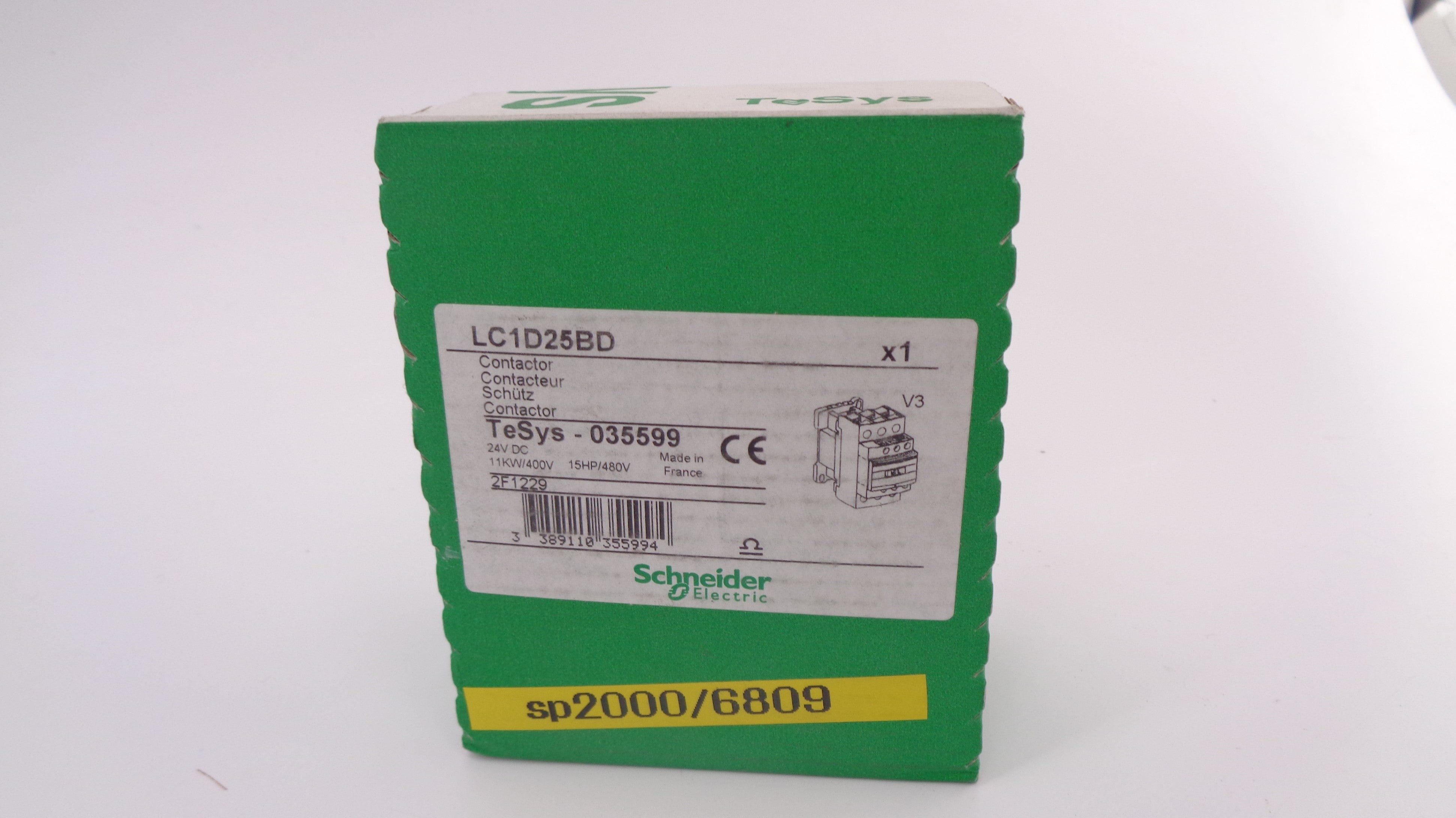 SCHNEIDER ELECTRIC LC1D25BD 24V NSFS
