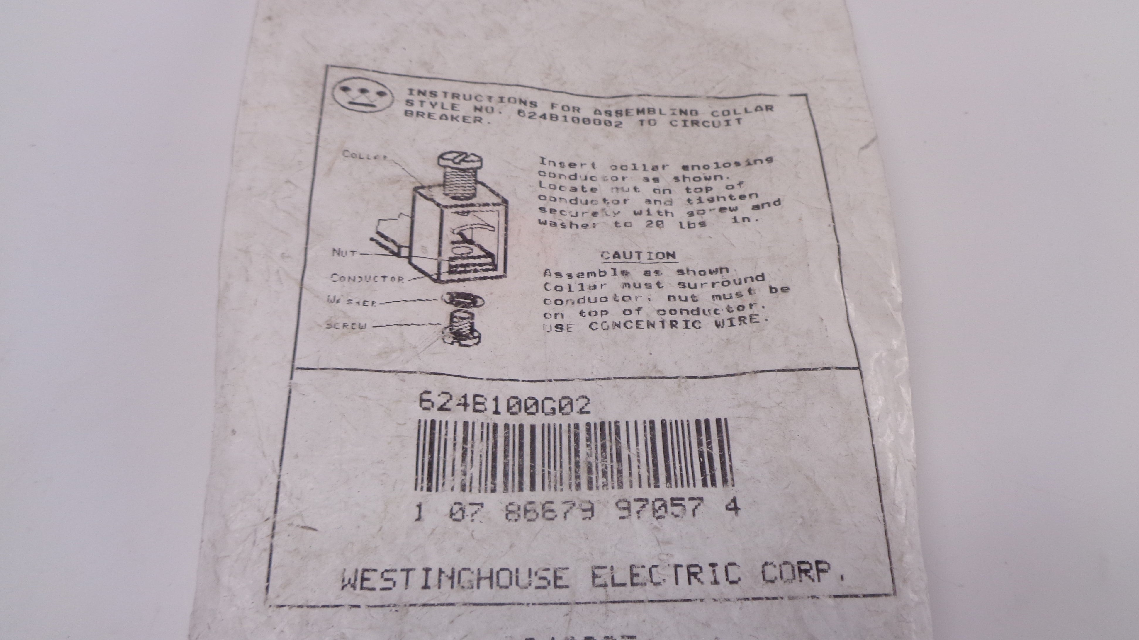 WESTINGHOUSE 624B100G02 NSMP