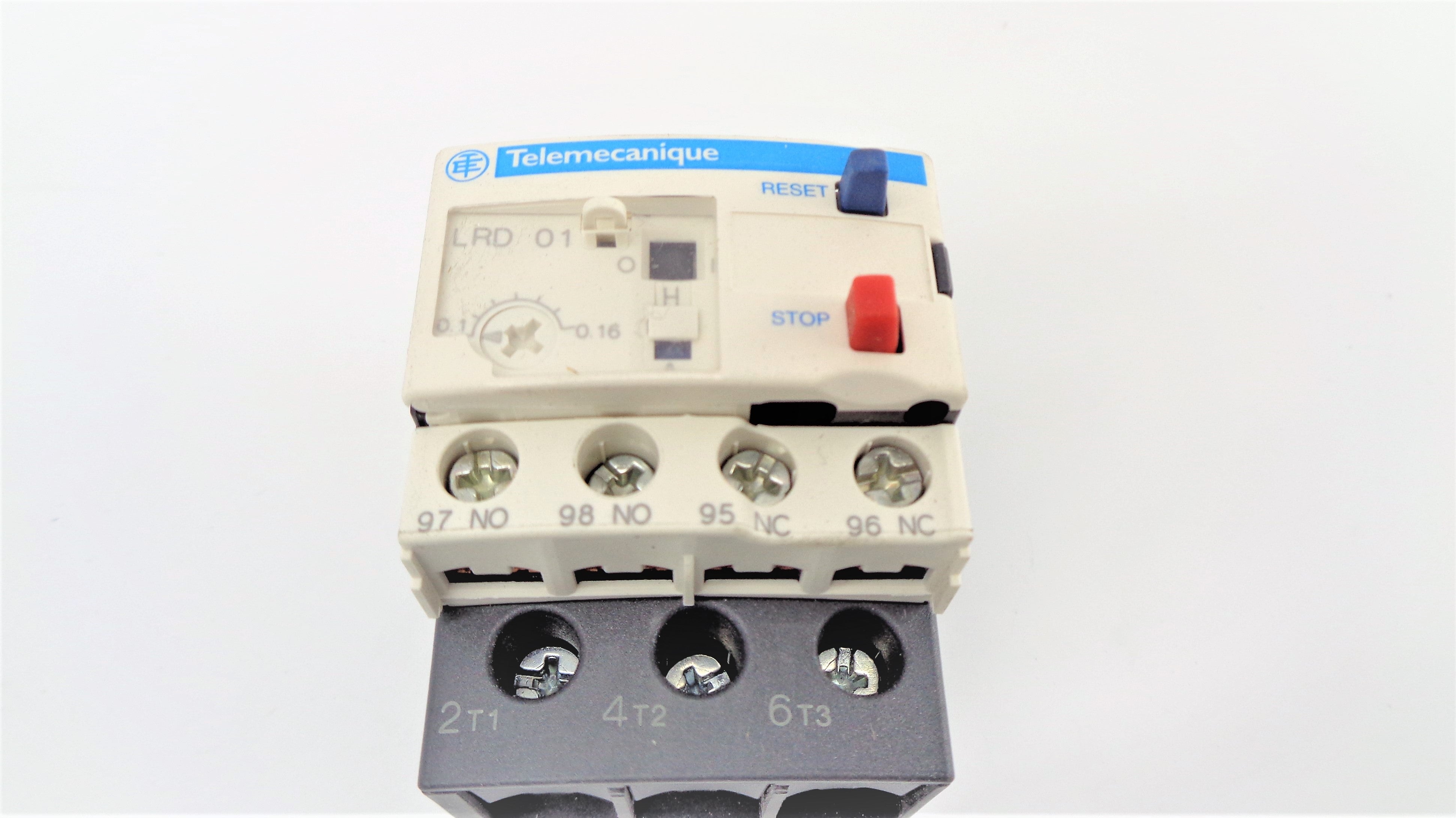 TELEMECANIQUE LRD 01 575VAC 0.16A UNMP