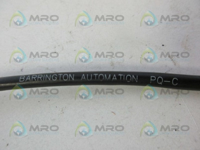 BARRINGTON AUTOMATION PQ-C CABLE 5PIN CONNECTOR *USED*