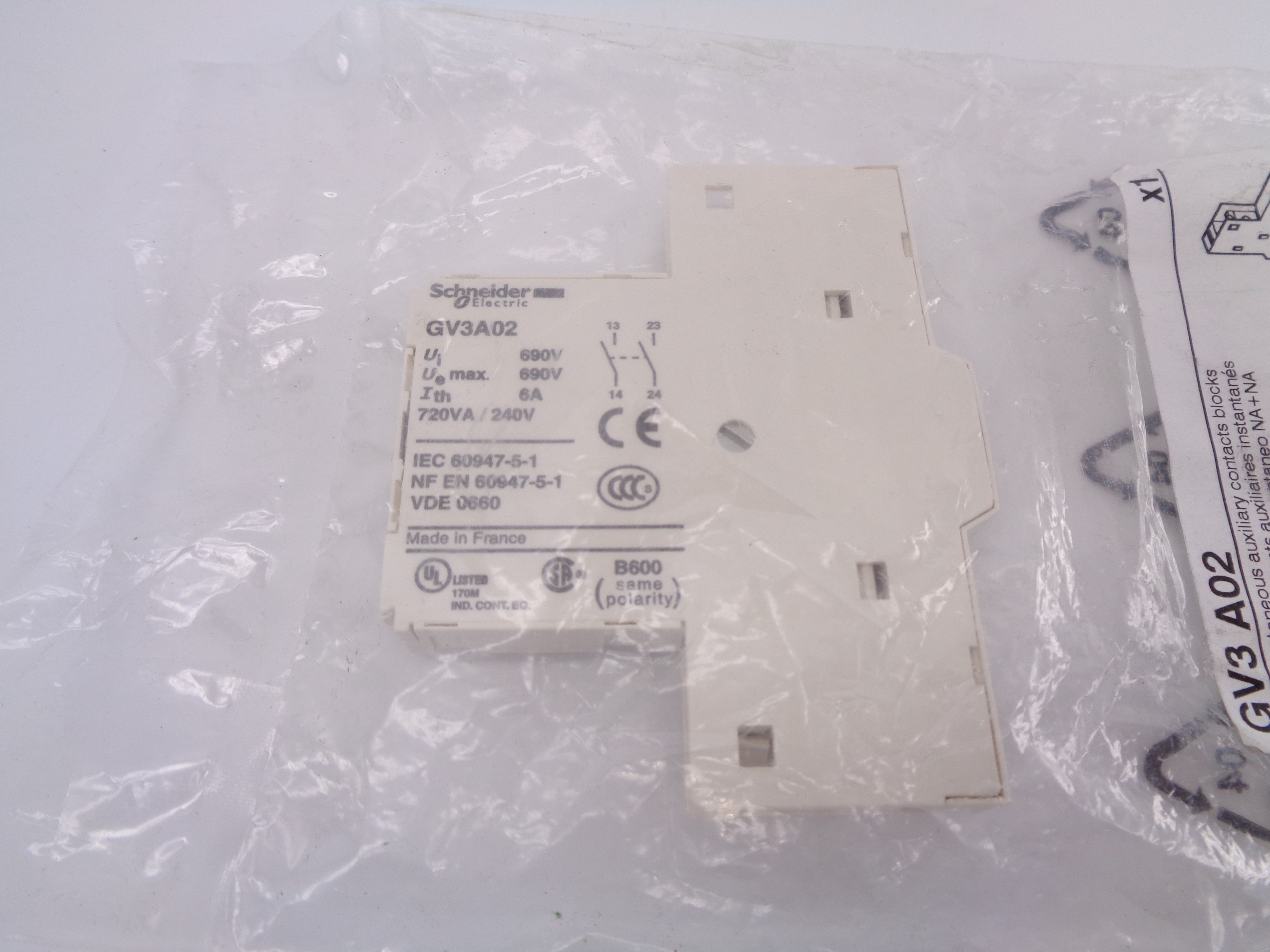 SCHNEIDER GV3 A02 NSMP