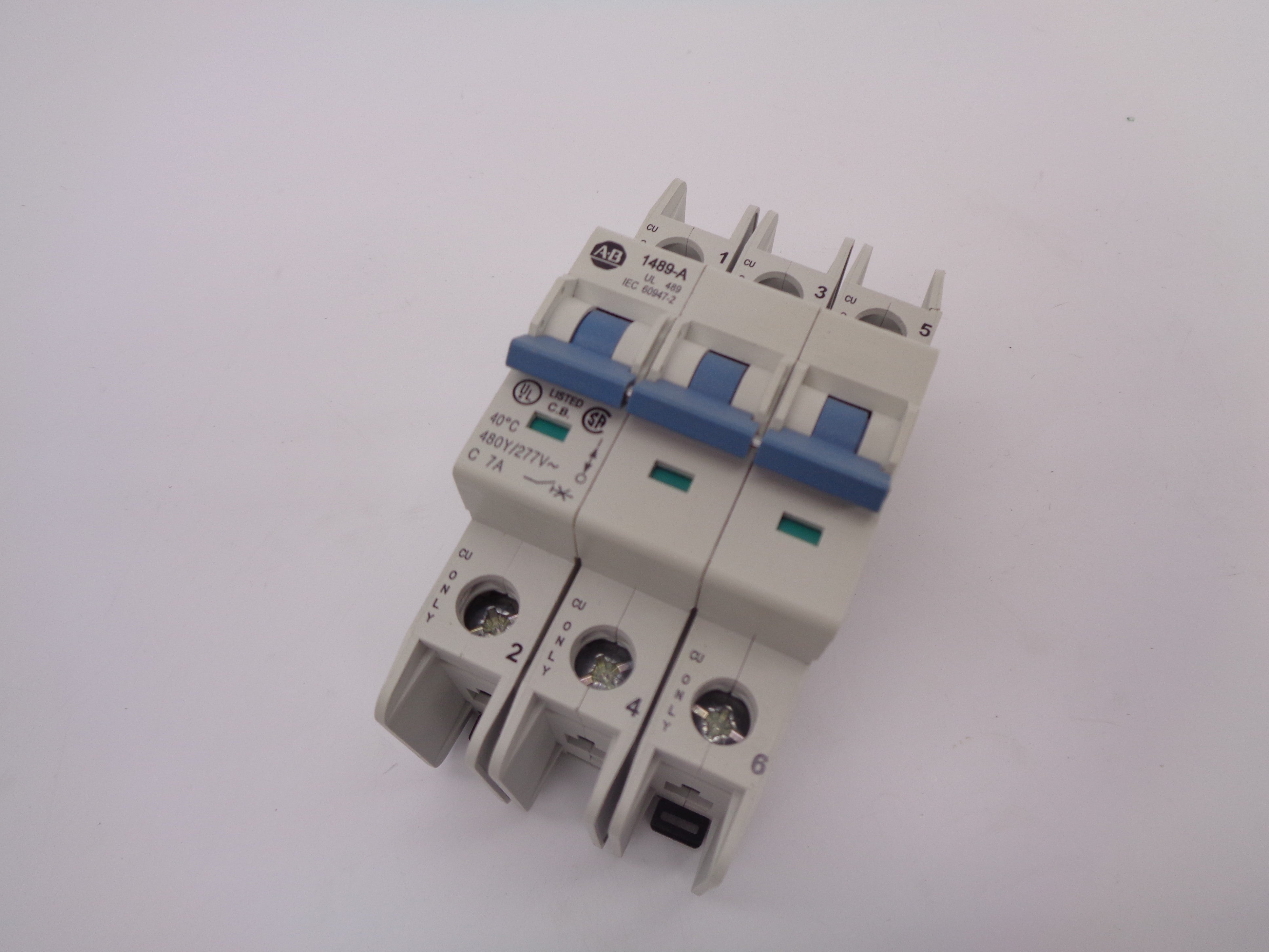 ALLEN BRADLEY 1489-A3C070 SER.A 7A 480Y/277V NSMP