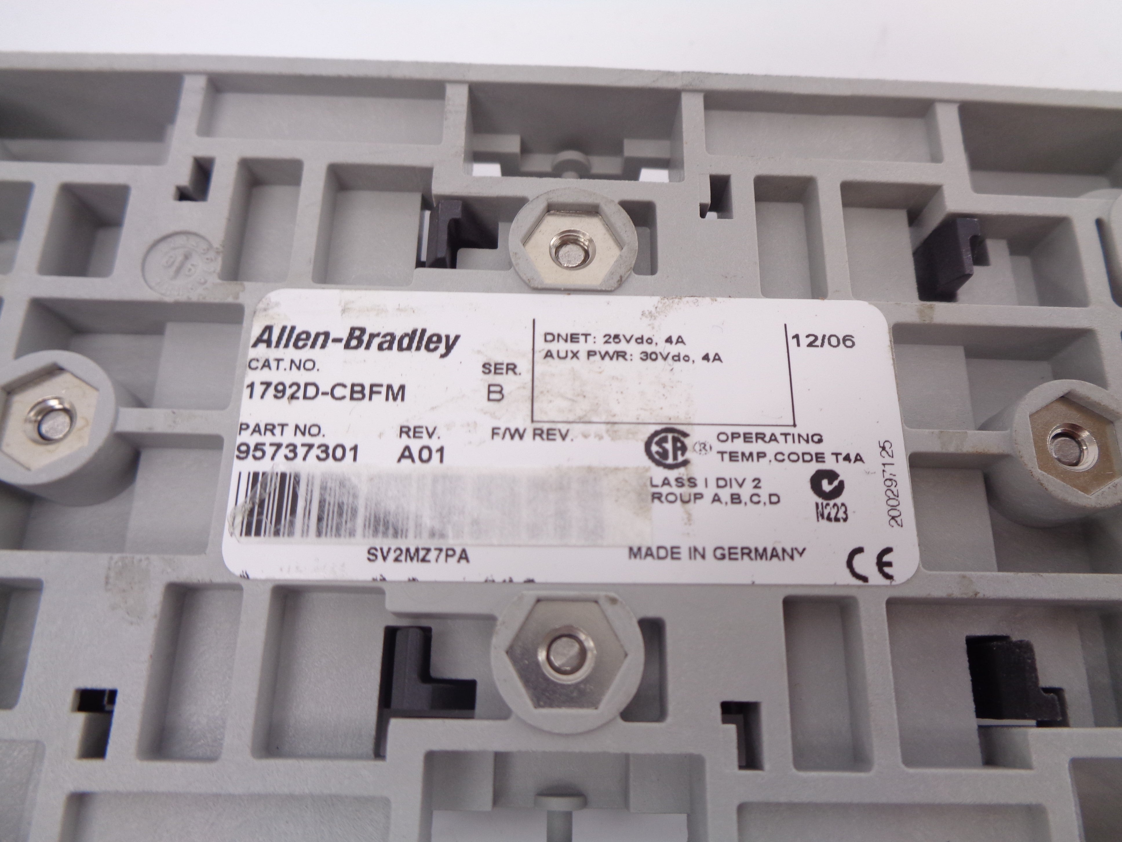 ALLEN BRADLEY 1792D-CBFM SER. B NSMP