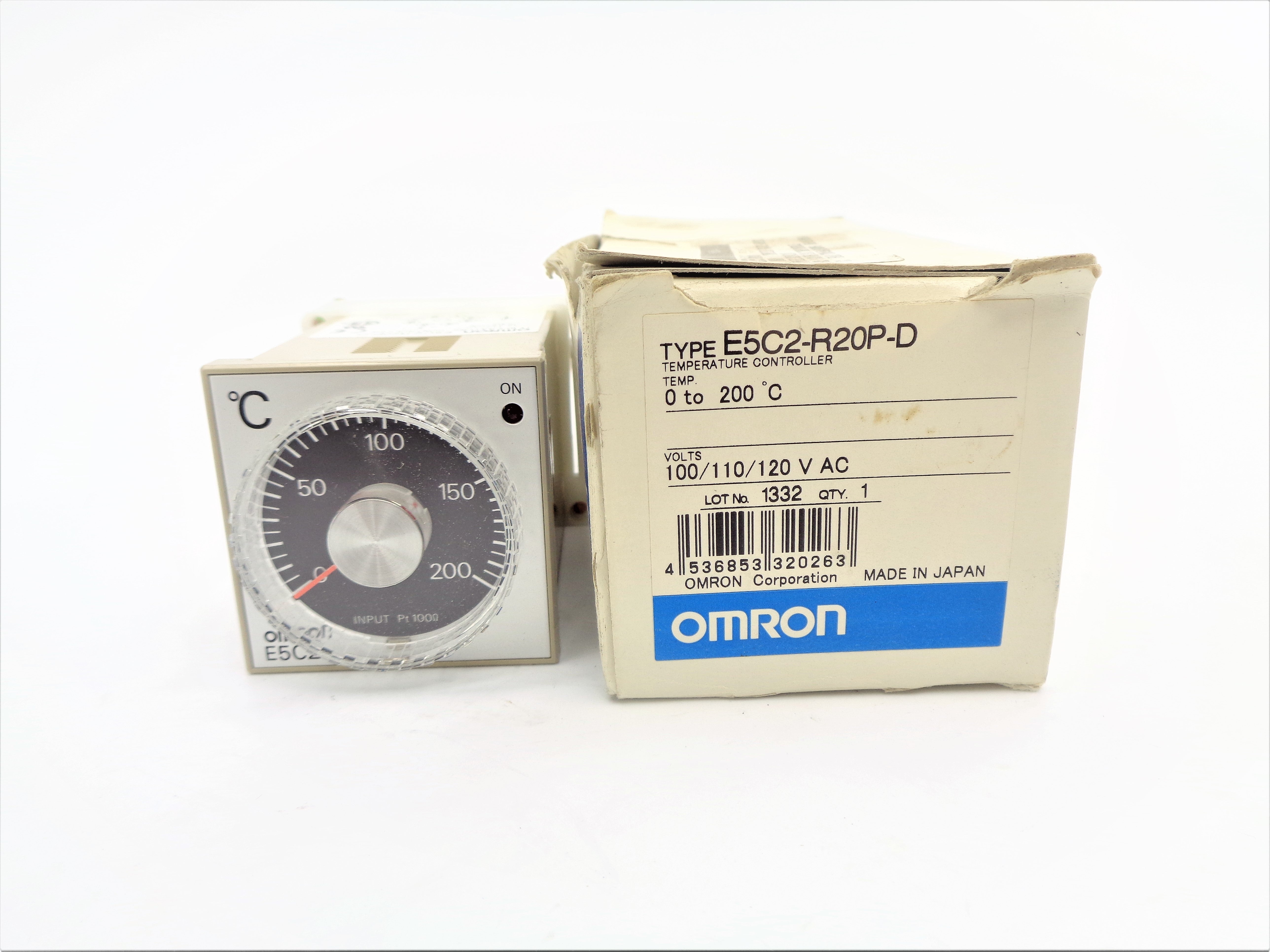 OMRON E5C2-R20P-D 0-200'C 100/110/120VAC NSMP