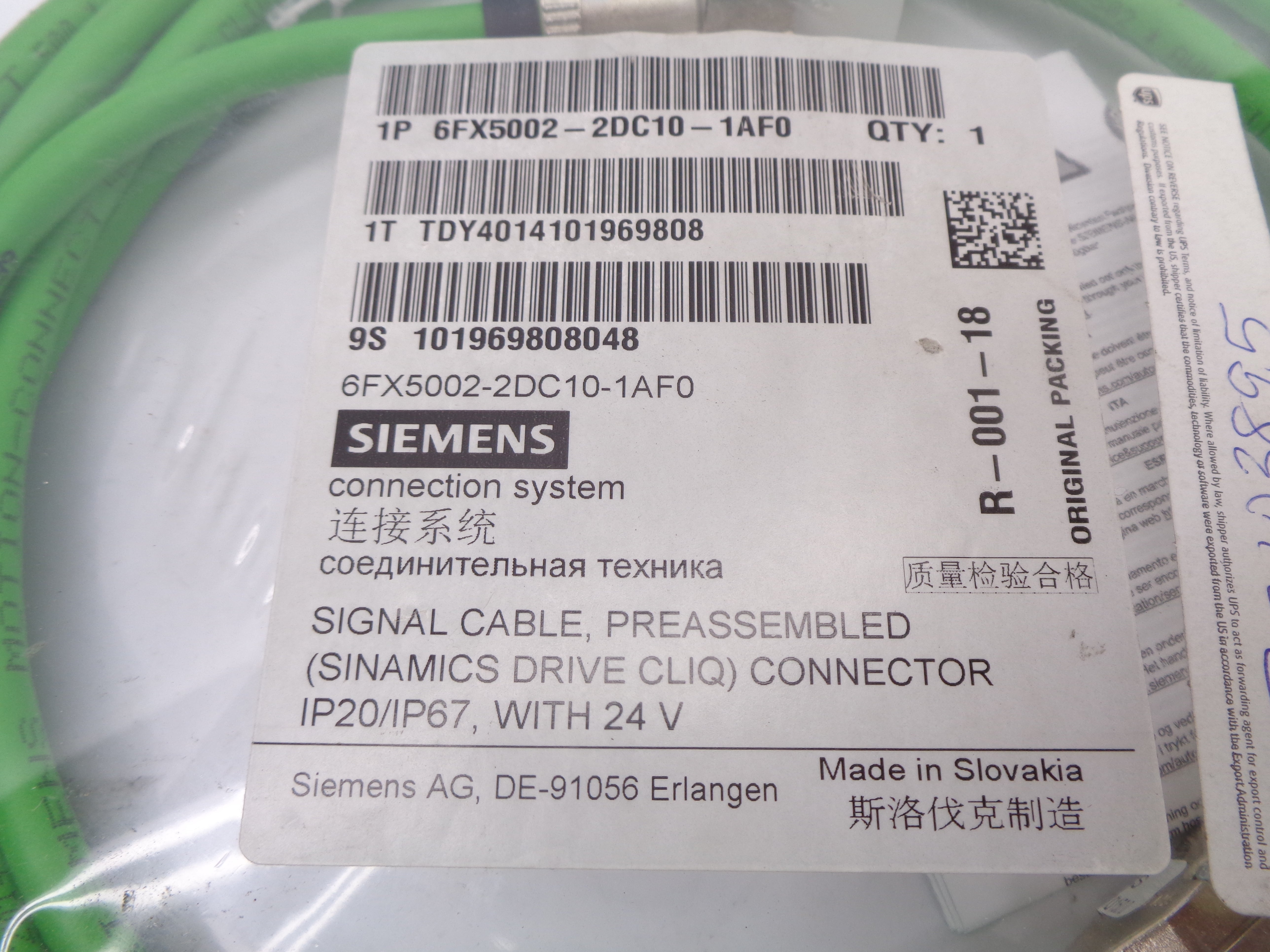 SIEMENS 6FX5002-2DC10-1AF0 NSMP