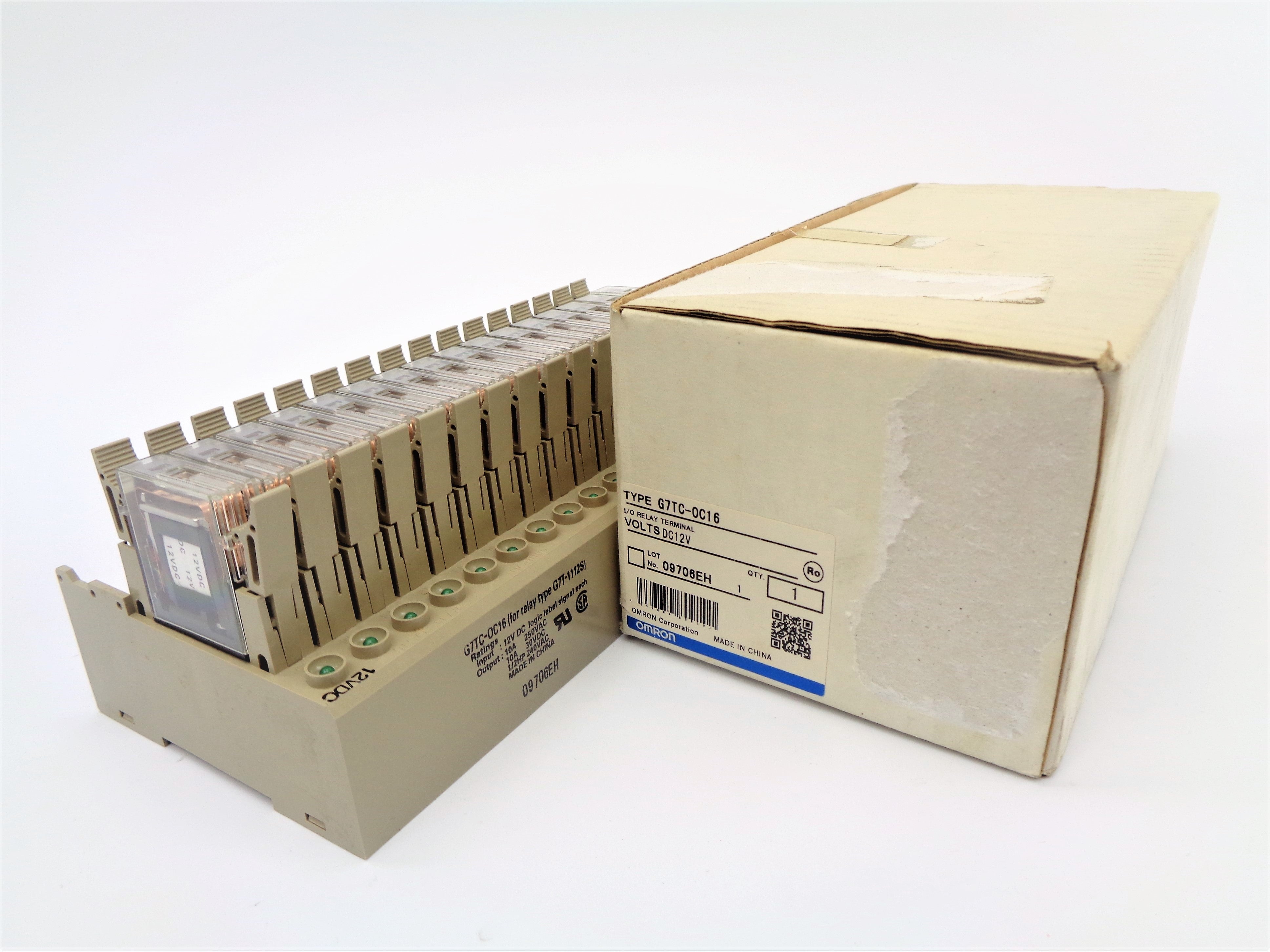 OMRON G7TC-0C16 10A 12VDC  NSMP