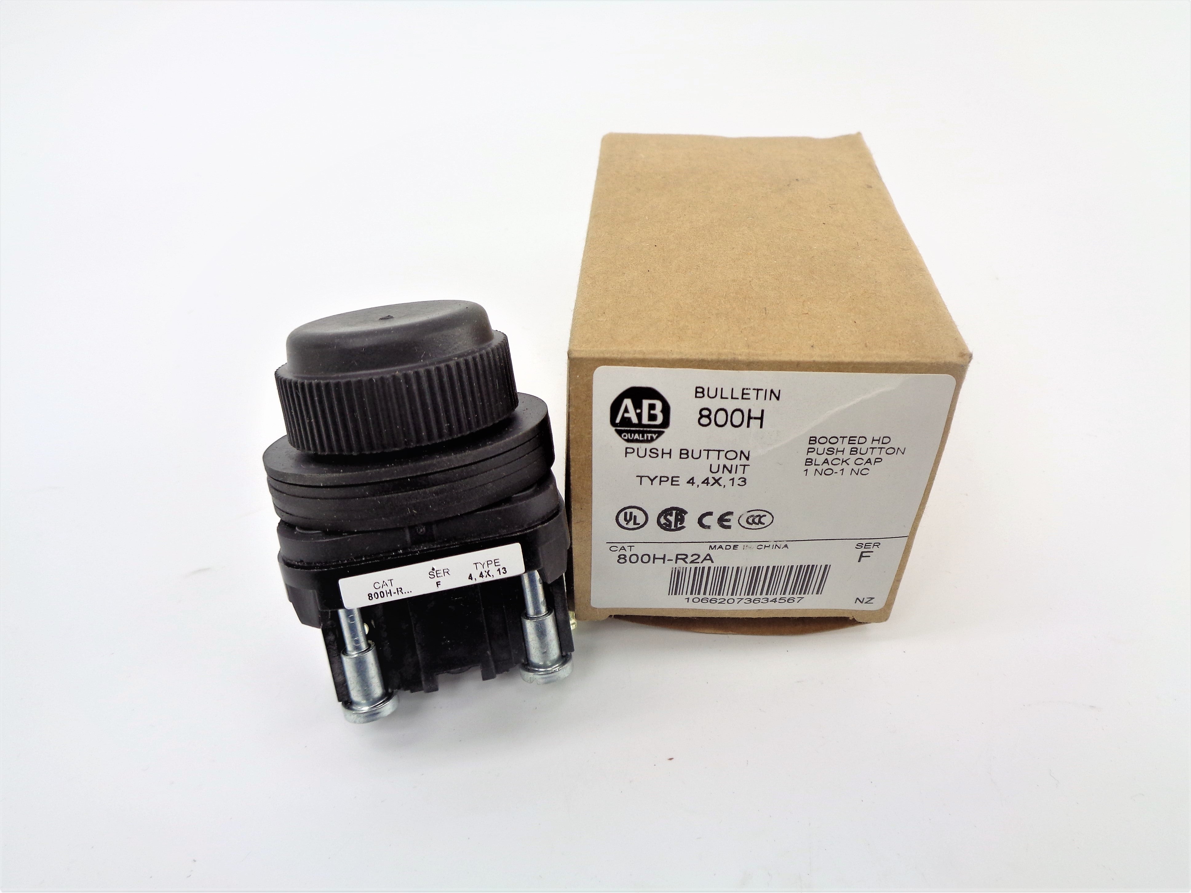 ALLEN BRADLEY 800H-R2A SER.F (BR/WH) NSMP