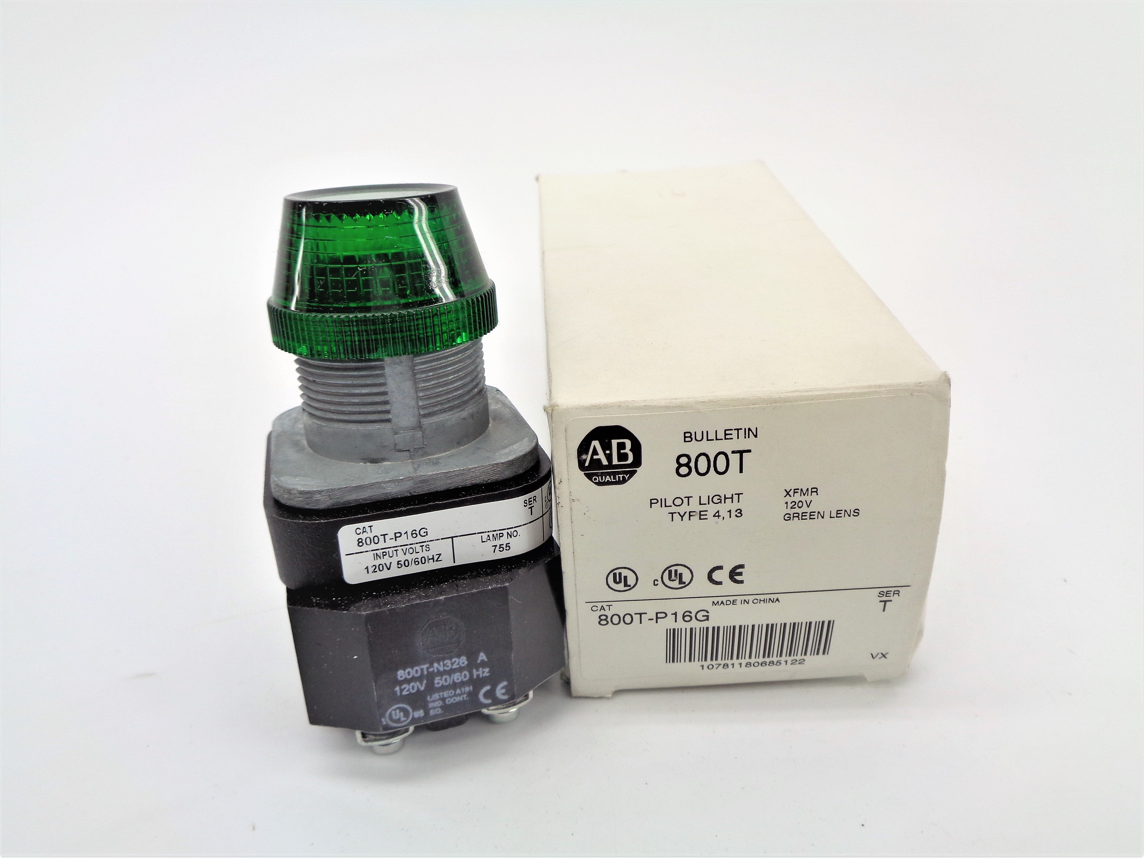 ALLEN BRADLEY 800T-P16G SER.T  (WH) NSMP