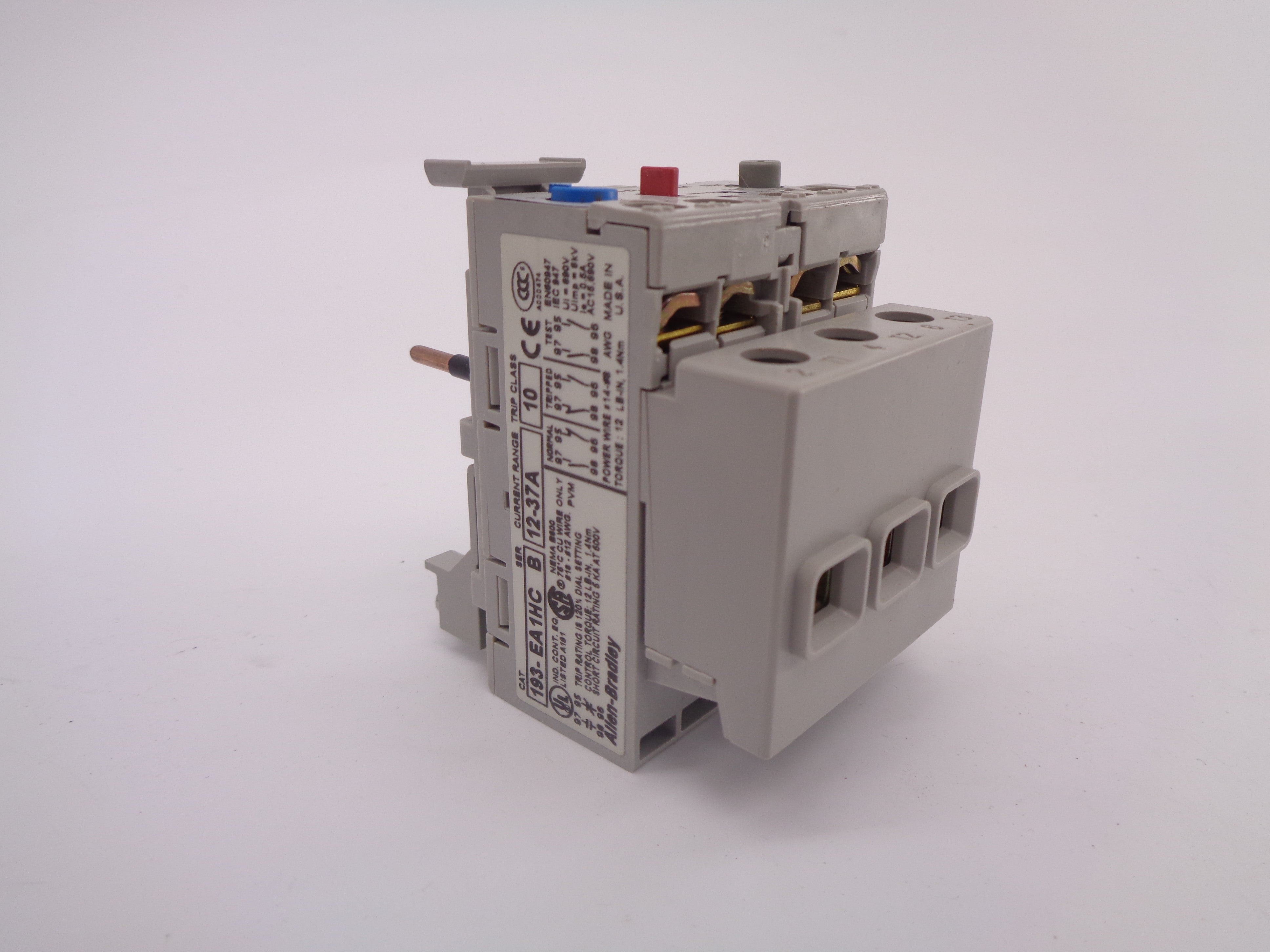 ALLEN BRADLEY 193-EA1HC SER.B (BR/WH) NSMP