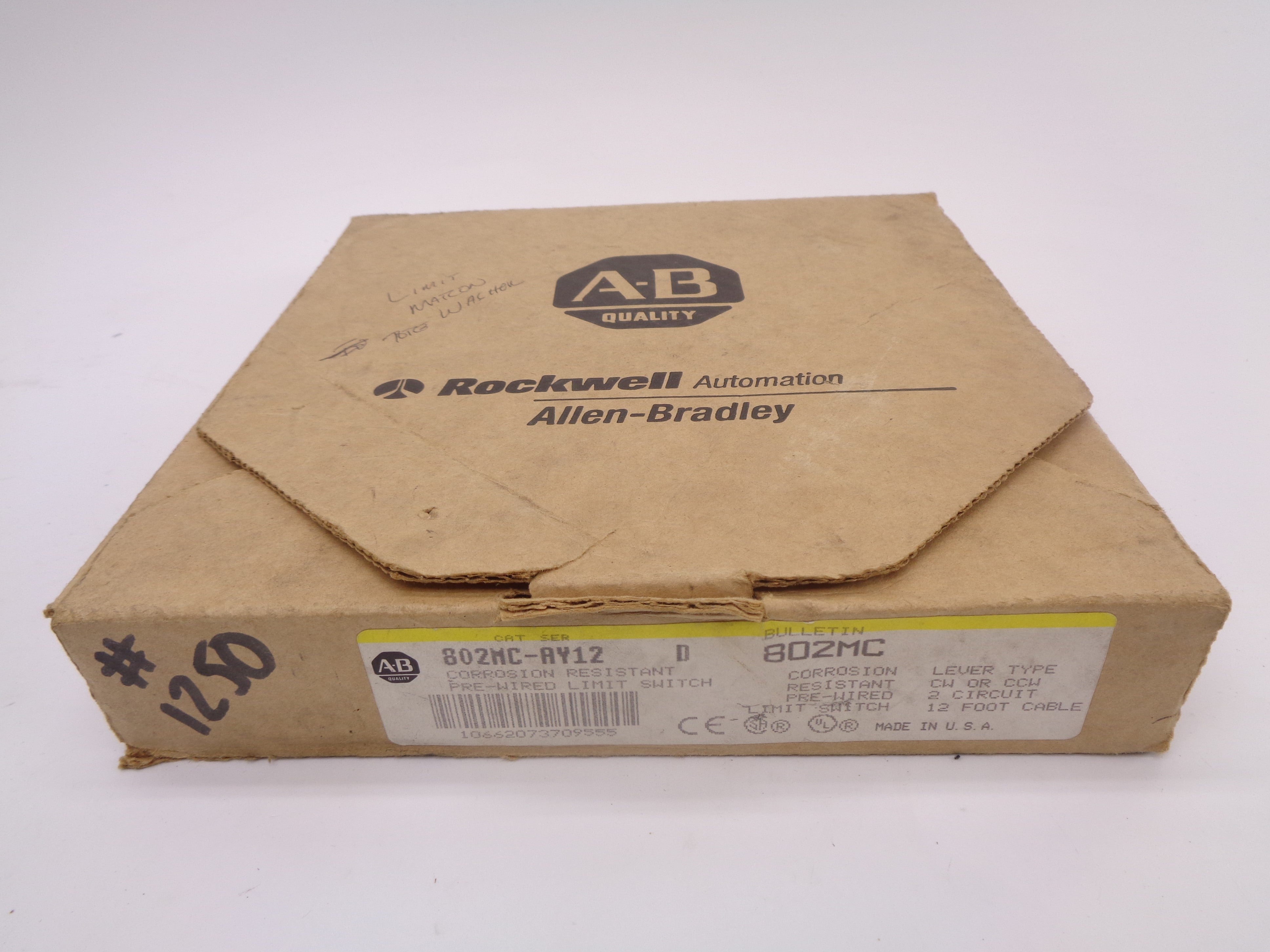 ALLEN BRADLEY 802MC-AY12 SER.D NSMP