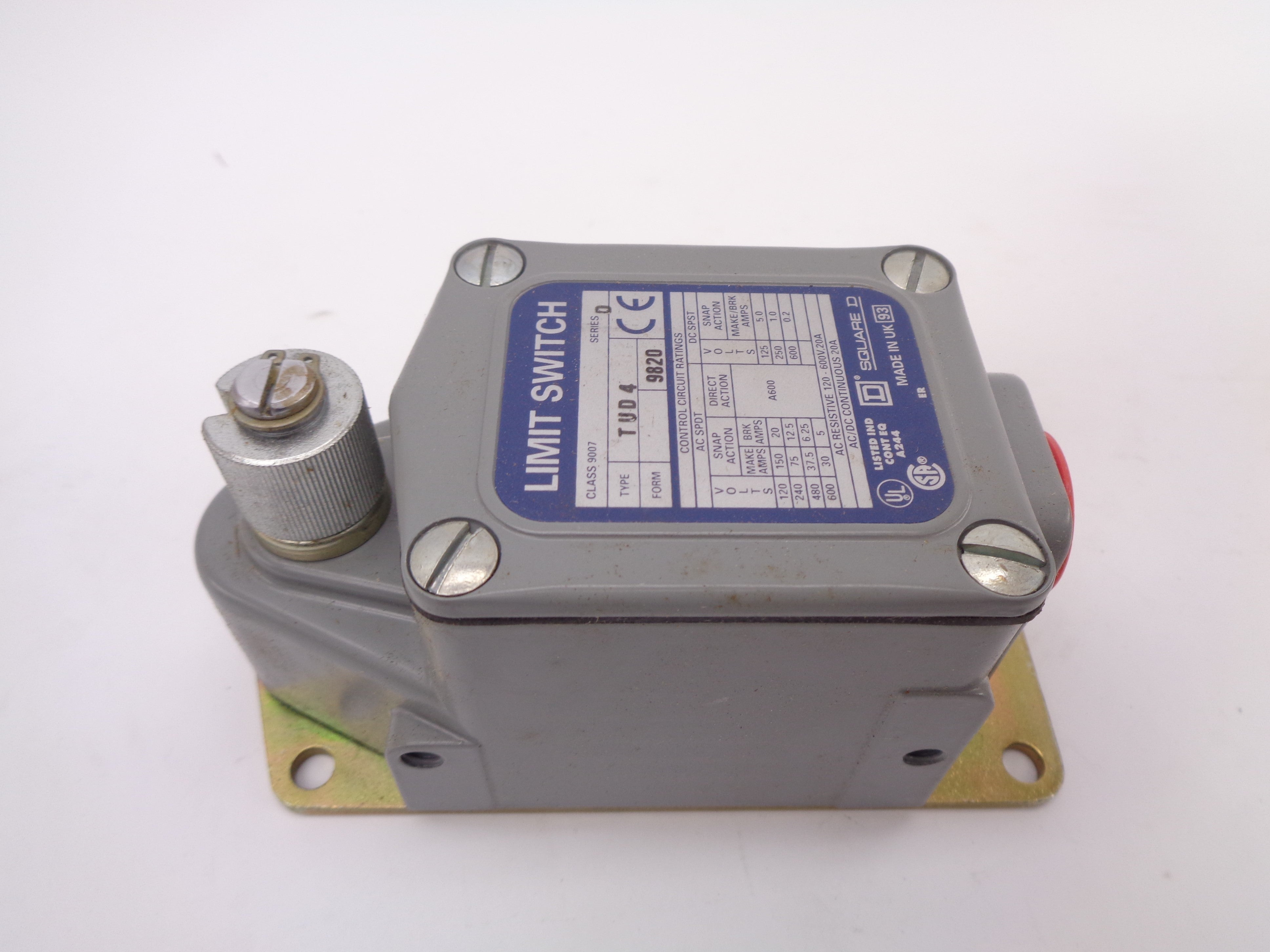 SQUARE D 9007 TUD4  SER. D UNMP