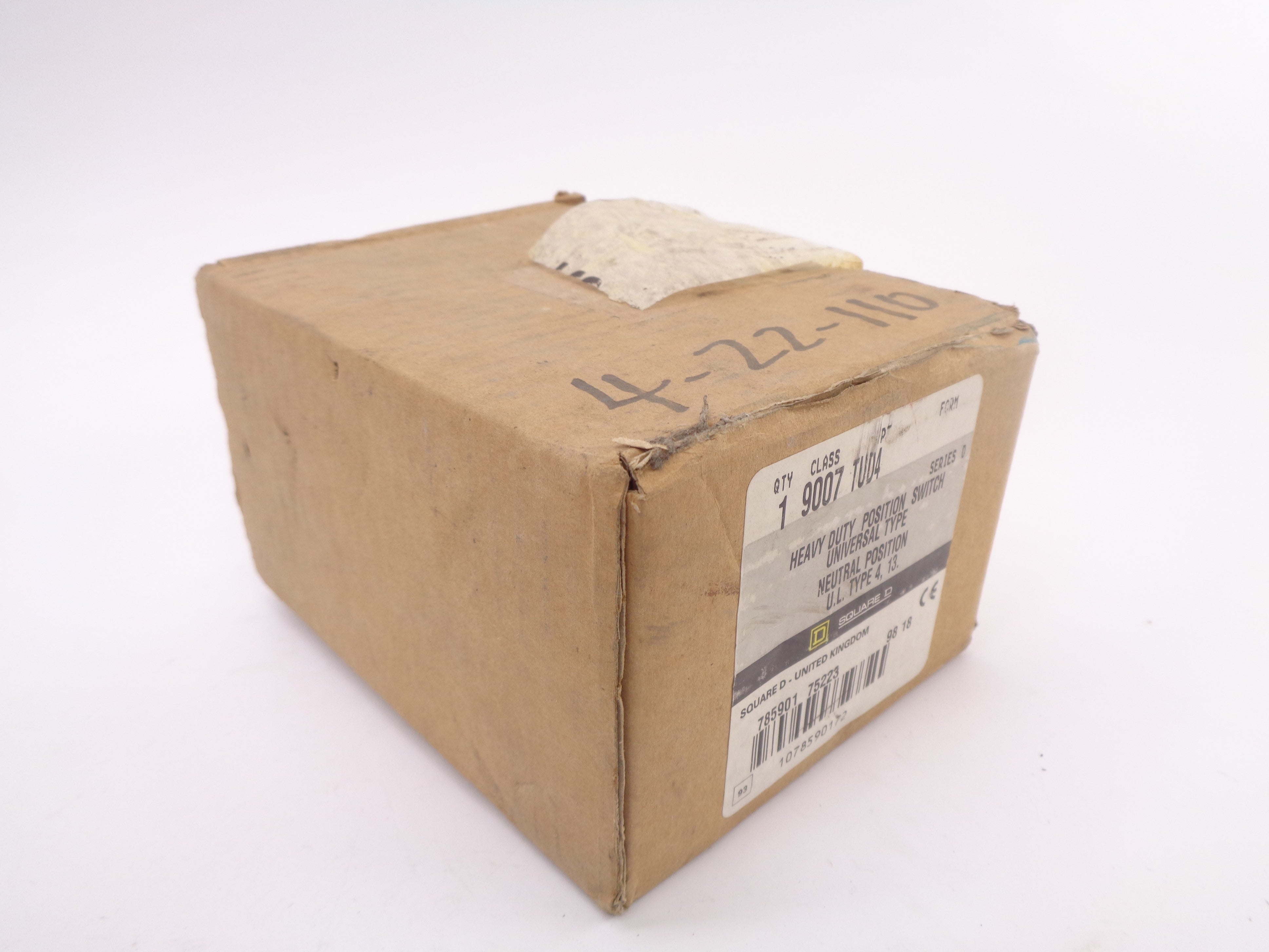 SQUARE D 9007 TUD4  SER. D UNMP